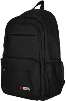Enrico Benetti Hamburg 17" Notebook Backpack Black