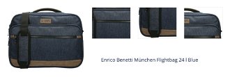 Enrico Benetti München Flightbag 24 l Blue 1