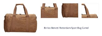 Enrico Benetti Rotterdam Sport Bag Camel 1