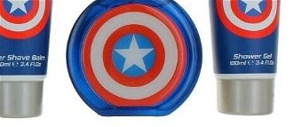 EP Line Captain America - EDT 100 ml + balzám po holení 100 ml + sprchový gel 100 ml 9