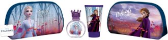 EP Line Disney Frozen II - EDT 50 ml + sprchový gel 100 ml + kosmetická taštička