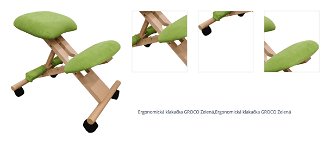 Ergonomická kľakačka GROCO Zelená,Ergonomická kľakačka GROCO Zelená 1