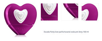 Escada Party love parfumovaná voda pre ženy 100 ml 1