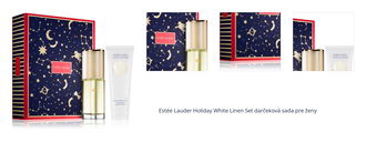 Estée Lauder White Linen Set darčeková sada pre ženy 1