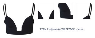 ETAM Podprsenka 'BRIDETOBE'  čierna 1