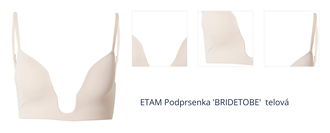 ETAM Podprsenka 'BRIDETOBE'  telová 1