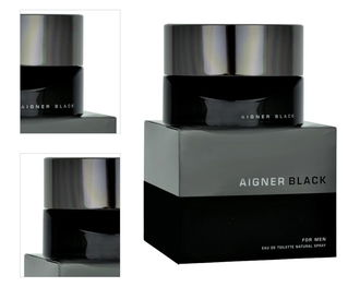 Etienne Aigner Black for Man toaletná voda pre mužov 125 ml 4