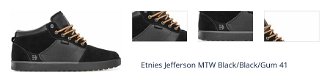Etnies Jefferson MTW Black/Black/Gum 41 Pánska cyklistická obuv 1