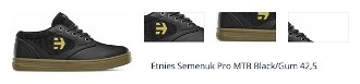 Etnies Semenuk Pro Black/Gum 42,5 Pánska cyklistická obuv 1