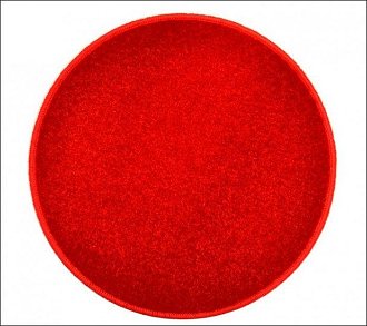 Eton červený koberec kulatý - 80 cm
