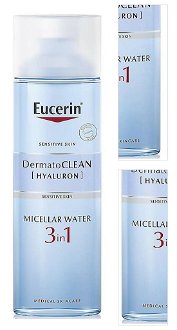 EUCERIN DermatoCLEAN Micelárna voda 3v1 200 ml 3