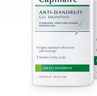 EUCERIN DermoCapillaire Gélový šampón proti mastným lupinám 250 ml 8