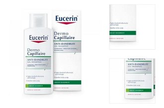 EUCERIN DermoCapillaire Gélový šampón proti mastným lupinám 250 ml 3
