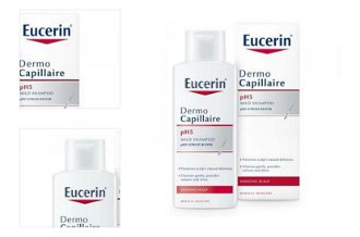 EUCERIN DermoCapillaire pH5 šampón na vlasy pre citlivú pokožku 250 ml 4