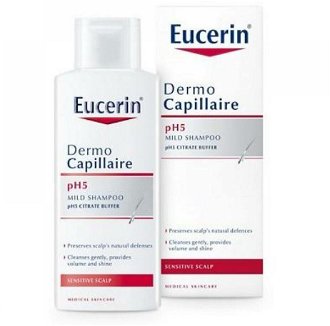 EUCERIN DermoCapillaire pH5 šampón na vlasy pre citlivú pokožku 250 ml 2