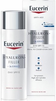 EUCERIN EUCERIN Hyaluron-Filler + 3x Effect krém pre normálnu a zmiešanú pleť 50 ml