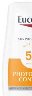 EUCERIN Sun Extra ľahké mlieko na opaľovanie Photoaging Control SPF 50+ 150 ml 6