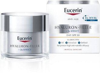 EUCERIN Hyaluron-Filler + 3x Effect denný krém SPF30 50 ml 2