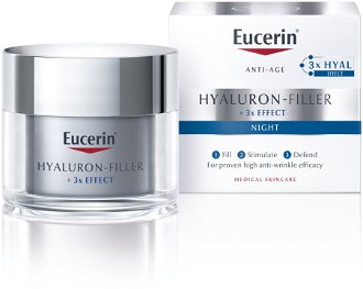 EUCERIN Hyaluron-Filler + 3x Effect nočný krém 50 ml