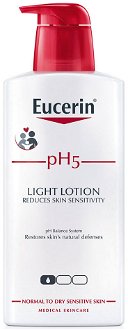 EUCERIN pH5 Telové mlieko ľahká textúra 400 ml 2