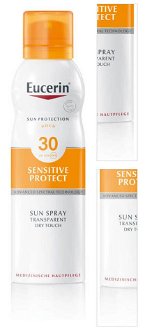 EUCERIN Sun Dry Touche Transparentný sprej na opaľovanie SPF 30 200 ml 3