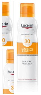 EUCERIN Sun Dry Touche Transparentný sprej na opaľovanie SPF 30 200 ml 4