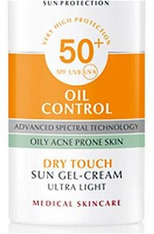 EUCERIN Sun Oil control gel na tvár SPF 50+ 50 ml 8