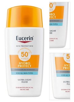 EUCERIN Sun Hydro Protect Fluid na opaľovanie na tvár SPF 50+ 50 ml 3