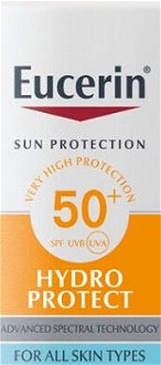 EUCERIN Sun Hydro Protect Fluid na opaľovanie na tvár SPF 50+ 50 ml 5