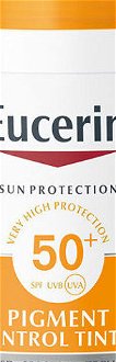 EUCERIN Sun Pigment Control Tinted Emulzia na opaľovanie na tvár SPF50+ tmavá 50 ml 5