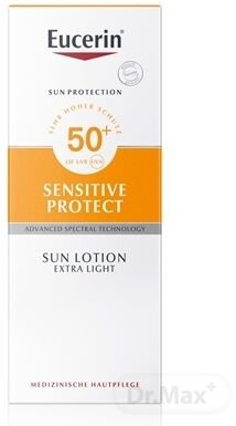Eucerin SUN SENSITIVE PROTECT SPF 50+ mlieko na opaľovanie