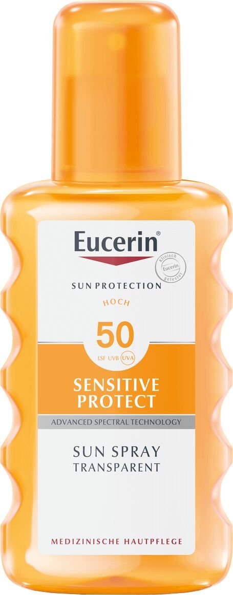 Eucerin SUN Transparentný sprej na opaľovanie SPF 50 200 ml
