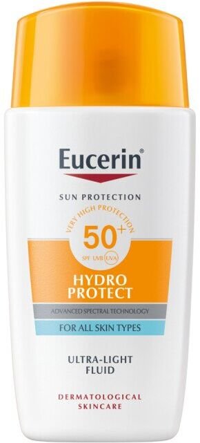 Eucerin SUN Ultra ľahký fluid HYDRO PROTECT SPF 50+, 50 ml