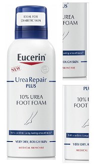 EUCERIN UreaRepair Pena na nohy 10% Urea 150 ml 3