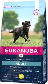 Eukanuba granuly Adult Large 3kg
