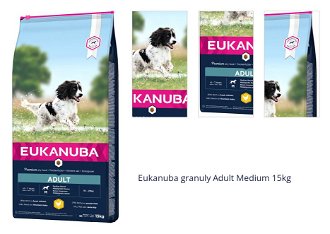 Eukanuba granuly Adult Medium 15kg 1