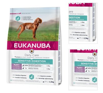 Eukanuba granuly Daily Care pre šteniatka s citlivým trávením 2,3 kg 3