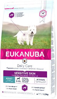 Eukanuba granuly Daily Care Sensitive Skin 2,3kg