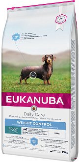 Eukanuba granuly Daily Care Small & Medium Weight & Control 15 kg