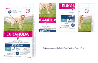 Eukanuba granuly Daily Care Weight Care 2,3 kg 1