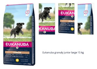 Eukanuba granuly junior large 15 kg 1