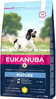 Eukanuba granuly Mature Medium 3kg