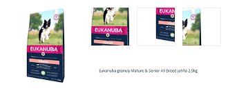 Eukanuba granuly Mature & Senior All Breed jahňa 2,5kg 1