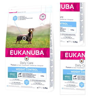 Eukanuba granuly Medium Weight & Control 3kg 3