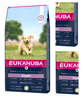 Eukanuba granuly Puppy & Junior jahňa 12kg 3