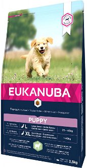 Eukanuba granuly Puppy & Junior jahňa 2,5kg 2