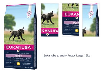 Eukanuba granuly Puppy Large 15kg 1