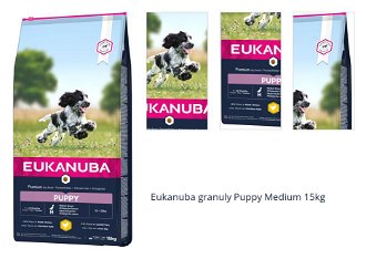 Eukanuba granuly Puppy Medium 15kg 1