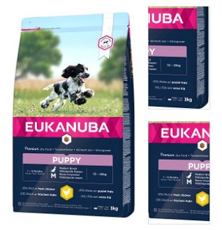 Eukanuba granuly Puppy Medium 3kg 3