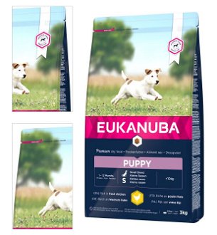 Eukanuba granuly Puppy Small 3kg 4